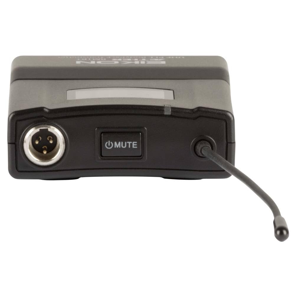 PROEL EIKON AETHER RM1HD - Sistema Microfonico Wireless UHF con microfono Lavalier-Pulce e Frequenza B: 823-832/863-865MHz, Nero
