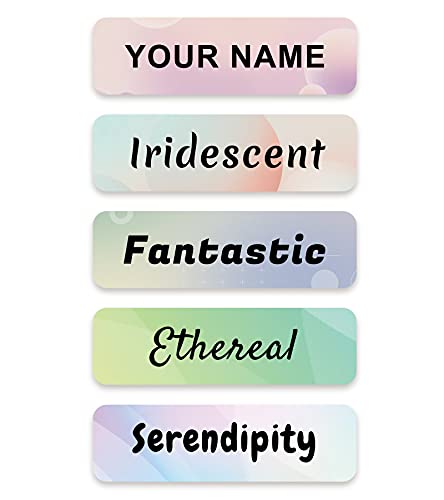 Customized Name Labels for Girls Boys Toddlers Babies and Kids Name Labels?Personalized Name Sticker,Name Design,Waterproof, 100 ct. (Classic Style-4)