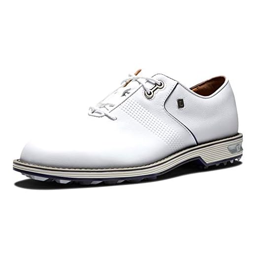 FootJoy Men's Premiere Series-Flint Previous Season Style Golf Shoe, White, 11