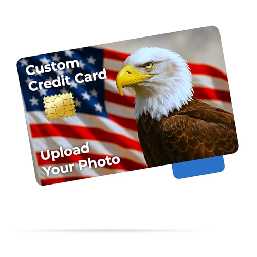 Custom Debit Card Sticker – Funny Credit Card Skin Cover with Chip Slot | Durable Card Cover for Debit & Credit Cards, EBT Cards, Bank Card Skins