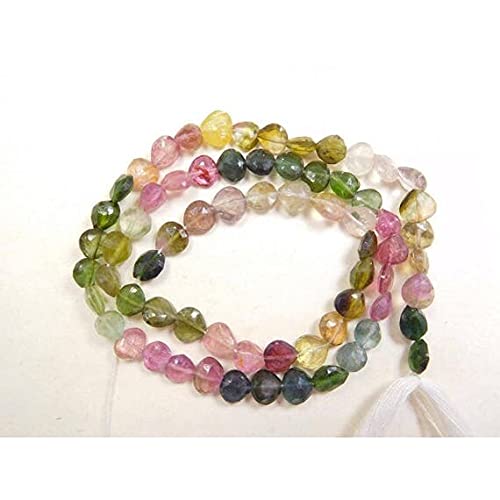 Tourmaline naturelle perles facettées poire pour concevoir vos bijoux d'été élégants