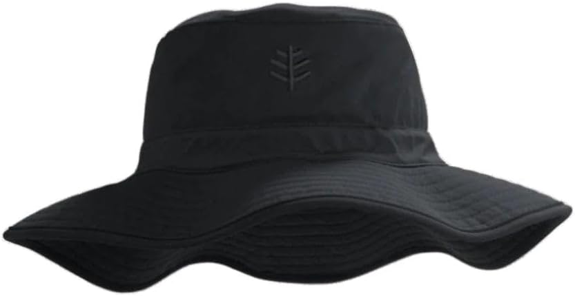 Unisex Chlorine Resistant Hat - UPF 50+ Sun Protection - Brighton in Black - Image 2