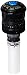 Rain Bird 18RNF Mini Rotary Spray Nozzle, 360° Full Circle Pattern, Adjustable 13' - 18' Spray Distance