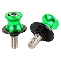 2 Stück M10 Schwinge Ständer, Universal montageständer motorrad, für Duke 125 200 250 390 690 790 890 Motorradständer, Grün