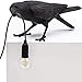 Produktbild Creative Lamps Italienische Vogel-Tischlampe, moderne LED-Tischleuchte, Wandleuchte, Krähe Vogel Standlicht, Heimdekoration, Schwarz