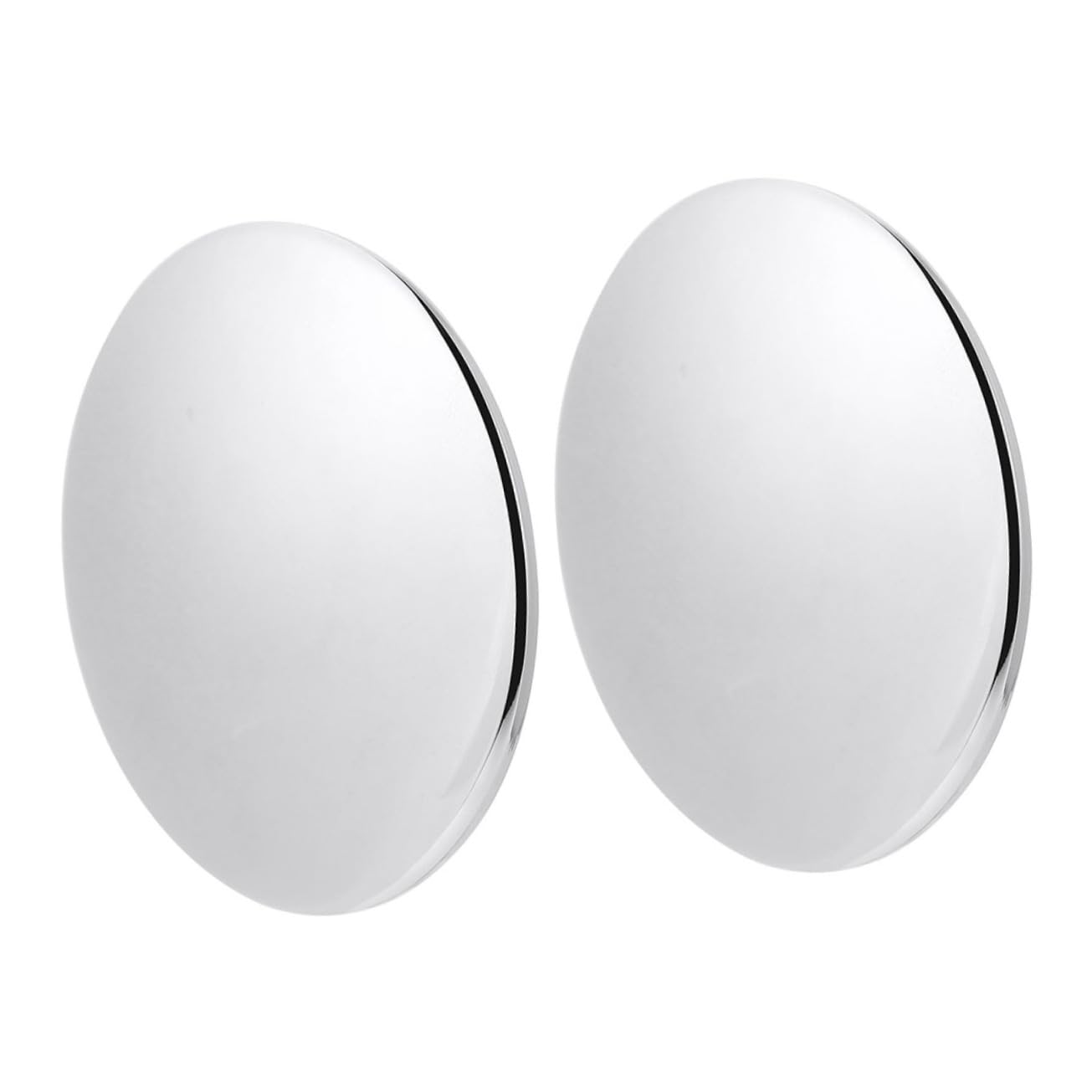 Bouchon de vidange lavabo pop-up contre les fuites d'eau, pack de 2 en acier robuste