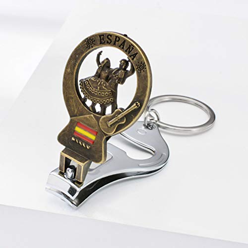 Preisvergleich Produktbild GMTEXTILES Schlüsselbund Nagelknipser Schlüsselbund Bier Korkenzieher Schlüsselring Damen Herren Souvenir Geschenk