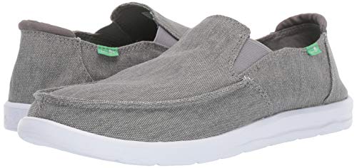 Sanuk mens Hi Five Sneaker, Grey, 7 US