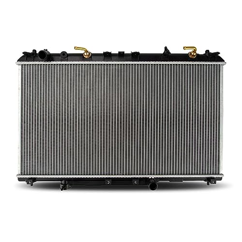 Image of KAX Radiator, 1909 OE Style Bolt-On Aluminum Core Radiator Replacement Camry 1997-2001, Solara 1999-2001, 28-5 /8 inchW, 15-3 /4 inchH, 1-1 /4 inchInlet, 1-1 /4 inchOutlet