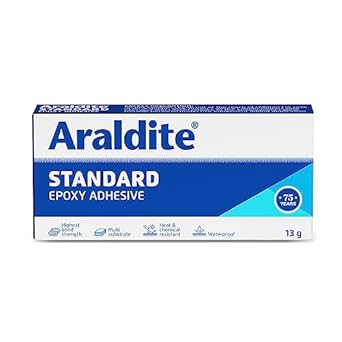 ARALDITE STANDARD 13g (Strongest epoxy adhesive - Bond, fix, repair, DIY anything)