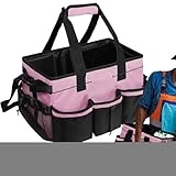 Sacchetti per la pulizia della casa, organizer per forniture per governanti, strumenti di stoccaggio, organizer indossabile per bagno, università, cucina, auto, sala da pranzo, doccia, campeggio immagine