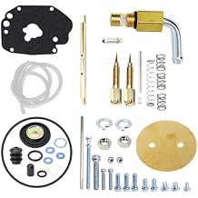 Carburetor Rebuild Repair Kit Compatible With S&S Master Super E Carburetor with 90swivel 11-2923 499619 Carb Rebuild Kit