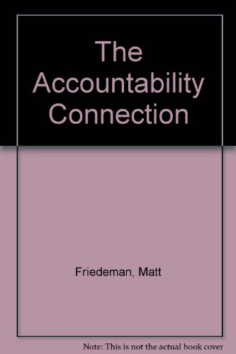 The Accountability Connection 0896930521 Book Cover