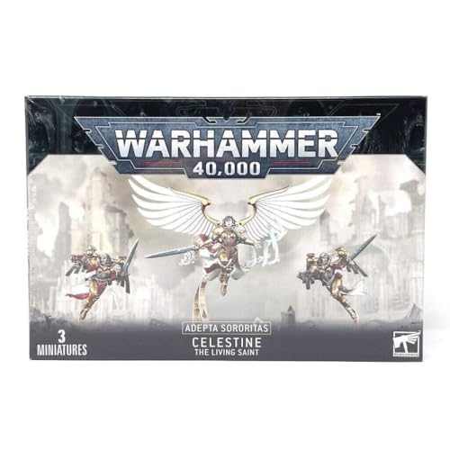 Celestine The Living Saint Warhammer 40k Astra Ministorum miniatura de colección Games Workshop