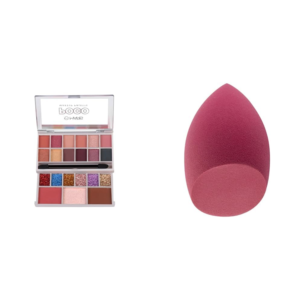 MARS Poco Face Makeup and eyeshadow Palette with Slider Case MARS Master Blender for Makeup-image-18