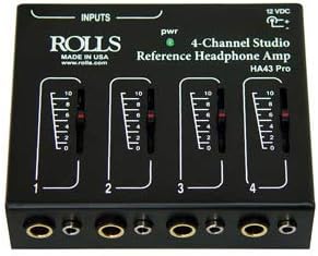 Rolls Ha43 Pro 4 Channel Stereo Headphone Amp