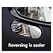 360° Adjustable Car Mirror Wide Angle Side Rear Mirrors Blind Spot Snap Way Parking Auxiliary Rear View Mirror(Silver)