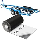 HolyMaji Boat Trailer Bunk Carpet - Adhesive Backed Marine Trailer Bunk Padding for Outdoor Boats Trailers Jet Ski Ramps Dock (16.5 ft x 12