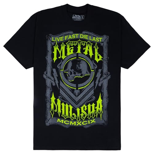 Metal Mulisha Die Last Tee, Black -Parent