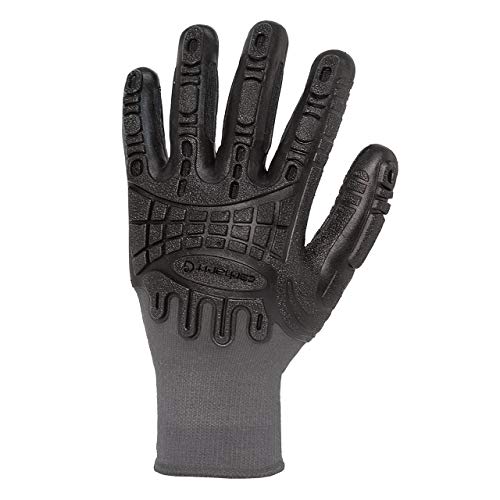 Carhartt Men s Impact C-Grip Work Glove, Gray, Medium (Pack of 1)
