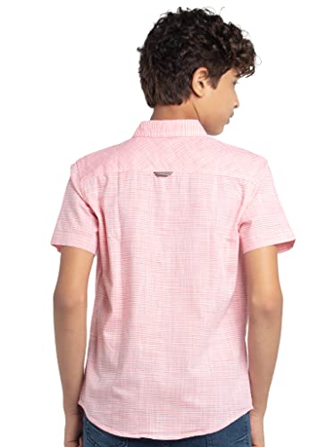 Image of Under Fourteen Only Solid Regular Fit Shirts for Boys