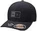 Hurley Menâ€™s Hat - Phantom Natural Flexfit Fitted Baseball Cap, Size Large-X-Large, Black