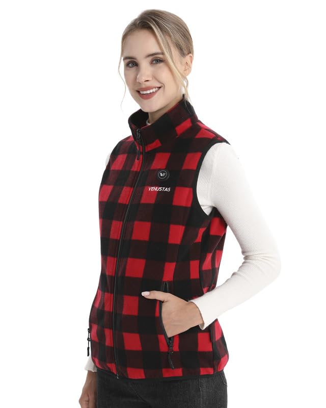 Are Heated Vests Worth It for Women Over 50? Lessons from 15 Years of Training 13 Venustas Women's Fleece Heated Vest with Battery, Lightweight Electric Heated Coat