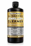 Pro-Kleen Ultrasonic Jewellery Cleaner Machine Solution 1 Litre Concentrated Fluid Makes 20L - Removes Oils Scale Dirt Suitable for Gold Silver Brass Diamonds