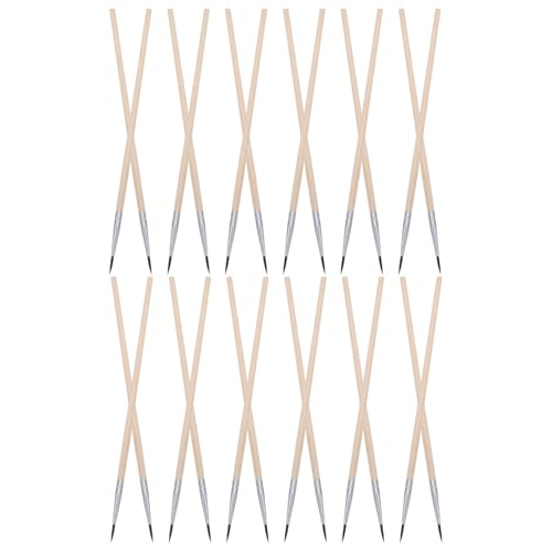 TOYANDONA 24 Pièces Brosse de Pollinisation pour Légumes et Fruits Outil Manuel Léger pour Tomates Poivrons et Arbres Fruitiers Accessoires de Jardinage pour Pollinisation Intérieure et