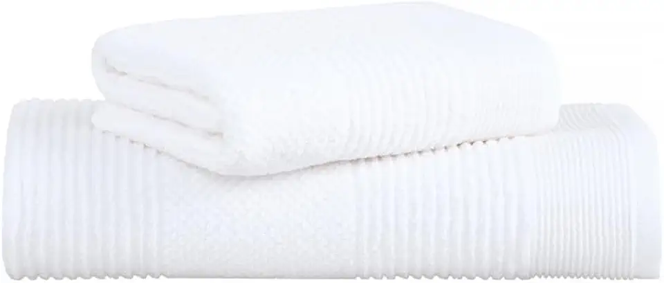 Jogo de Toalhas Buddemeyer Maya Extra Soft Banho Branco 2 peças