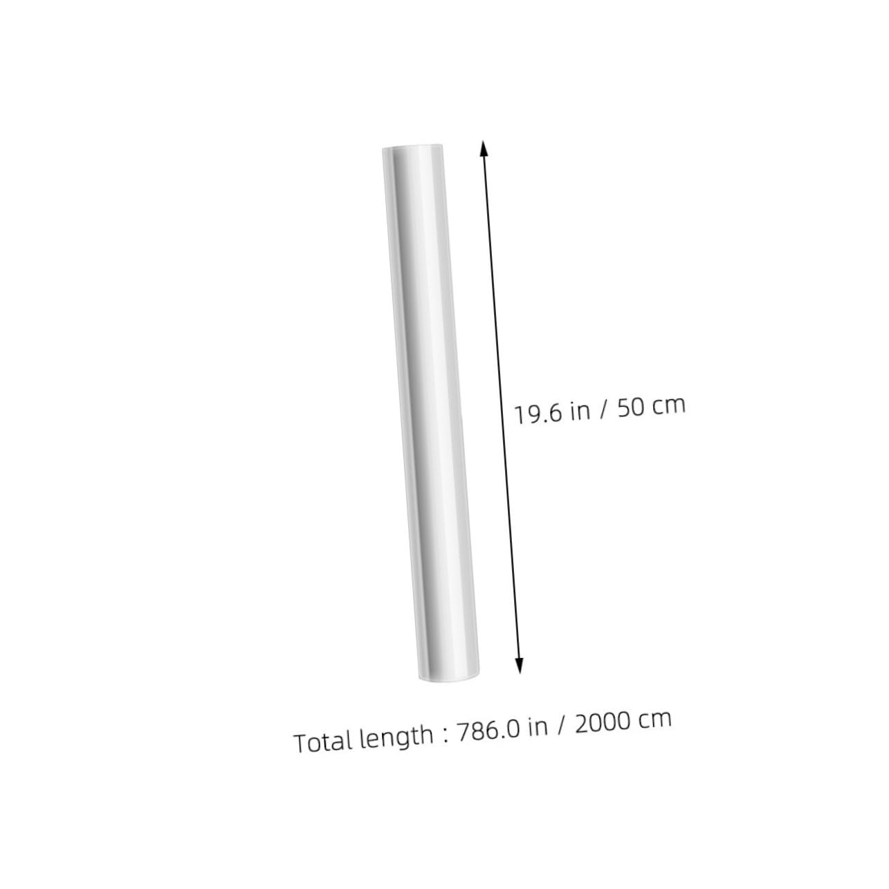 Housoutil 2 Rolls Clear Flower Wrapping Film of Transparent Floral Wrap for Bouquets Weddings Birthdays and Special Occasions Versatile Floral Accessory