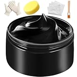 UP22YOU Leather Recoloring Balm Black, Leather & Vinyl Color Restorer Conditioner – Repairs Faded & Scratched Leather Color, Suitable for Sofas, Car Seats, Shoes, and Furniture