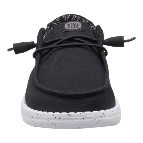 Image of HEYDUDE Women's Wendy Stretch Canvas Slip On Shoes | Easy On Loafer