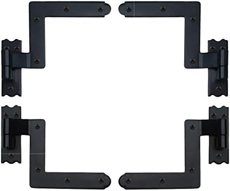 Lynn Cove SH125 New York Style Hinge Set, 1 1/4-Inch Offset for Wood