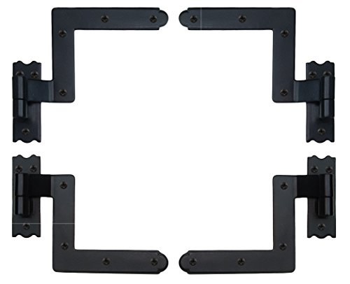 Lynn Cove SH125 New York Style Hinge Set, 1 1/4-Inch Offset for Wood