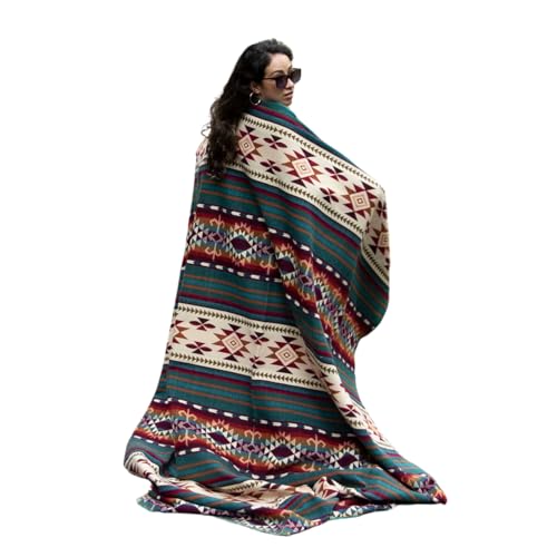 Tommy Lion - Cozy Alpaca Wool Blanket, Hypoallergenic,...