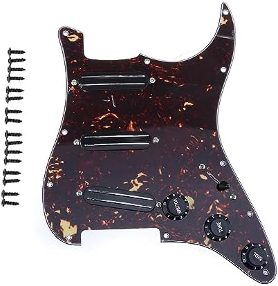 HSS Pickguard Alnico 5 Gitaar Pickguard Musiclily Pro 11 Löcher HSS Strat Pickguard Gitarren Schlagbrett Für Elektrische Gitaar Onderdelen 11 Schroefgaten Stratocaster Pickguard