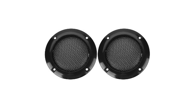 Cubierta De Altavoz De 4 Pulgadas: Protección Metálica Para Coche, 2 Unidades