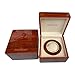 Imagen de ROUREOX Organizador Almacenamiento Reloj Hombre Caja Madera Cuadrada Bolsa Embalaje Oscuro Set Regalo para Jaeger-LeCoultre