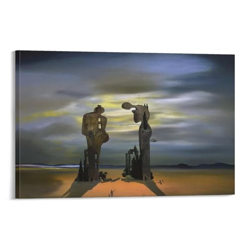 Salvador Dali �T���o�h�[���E�_�� (78) �N�[�� �|�X�^�[ �ǃA�[�g �L�����o�X ��� �A�[�g�p�l�� �I�t�B�X���� �Ԃ牺���� �ŉ� �M�t�g24x36inch(60x90cm)