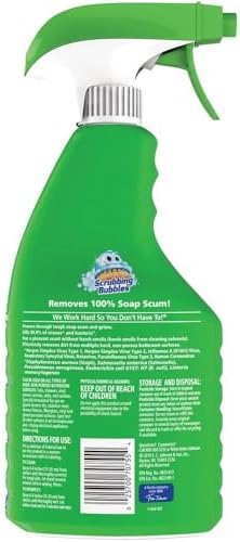 Scrubbing Bubbles¨ Foaming Disinfectant Bathroom Cleaner, Citrus Scent, 32 Oz. Spray Bottle image 4