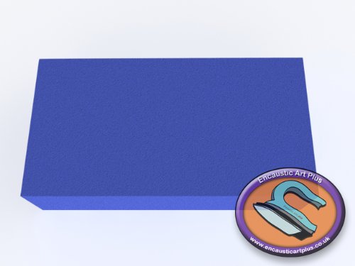 2 x Cobalt Blue (19) Wax Block (Approx. size 11 X 24 X 42 mm each block)