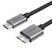 Type C to Micro B Cable, UNITEK USB 3.0 USB-C to Micro USB Charge & Sync Cord with Aluminum Connector 1m/3.28ft for Toshiba Canvio, WD External Hard Drive, Samsung Galaxy S5, Note 3 and More