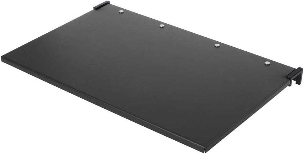 angwang Easel Tray,Aluminum Detachable Easel Tray Shelf Replacement Sketch Rack Storage for Artists Painting Tools Art Supplies Black