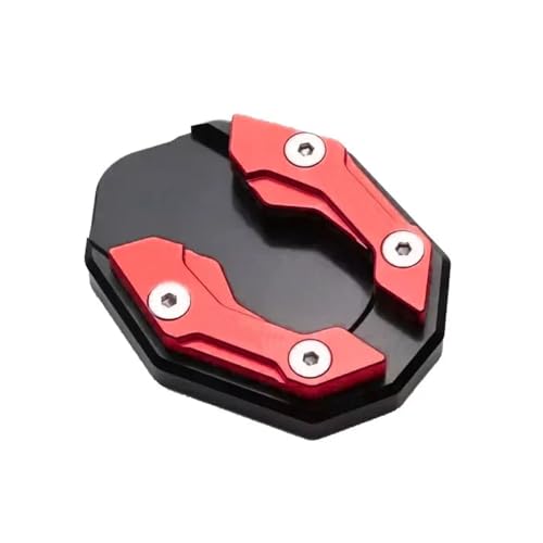 Image of Vagary CNC Kickstand Side Stand Extender for Yamaha Aerox 155 (Red)