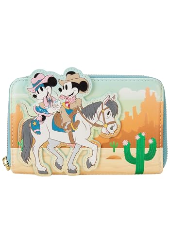 Loungefly Disney Western Mickey & Minnie Wallet | Disney Wallets