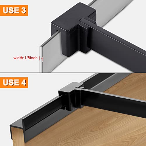 Epakh 28 Pcs Hanging File Rail Clip Set 4 Pieces Plastic File Cabinet Rails 8 Pieces File Clips 16 Pieces Hanging Folder Bars File Cabinet Inserts Hanging File Folder Frame File Hangers File Cabinets #TOP4