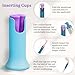 Ecoblossom Complete Menstrual Cup Kit - Small & Large Reusable Period Cups, Silicone Sterilizer Holder, Cleansing Wash, Water-Based Lube, and Easy-Insert Disc Applicator - All Inclusive Set
