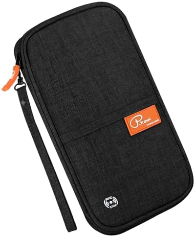 Travel Passport Wallet, RFID Family Passport Holder Large, Lightw...