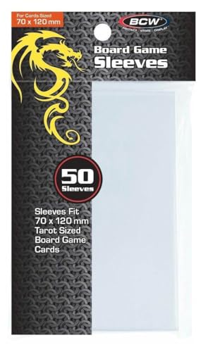BCW Board Game Sleeves - STD Tarot (70MM X 120MM)